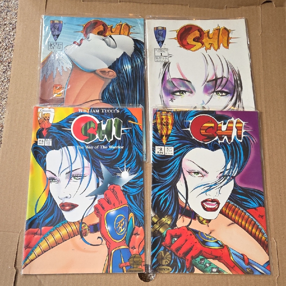 SHI Comic Books Lot The Way Of The Warrior 1995